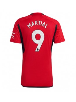 Billige Manchester United Anthony Martial #9 Hjemmedrakt 2023-24 Kortermet